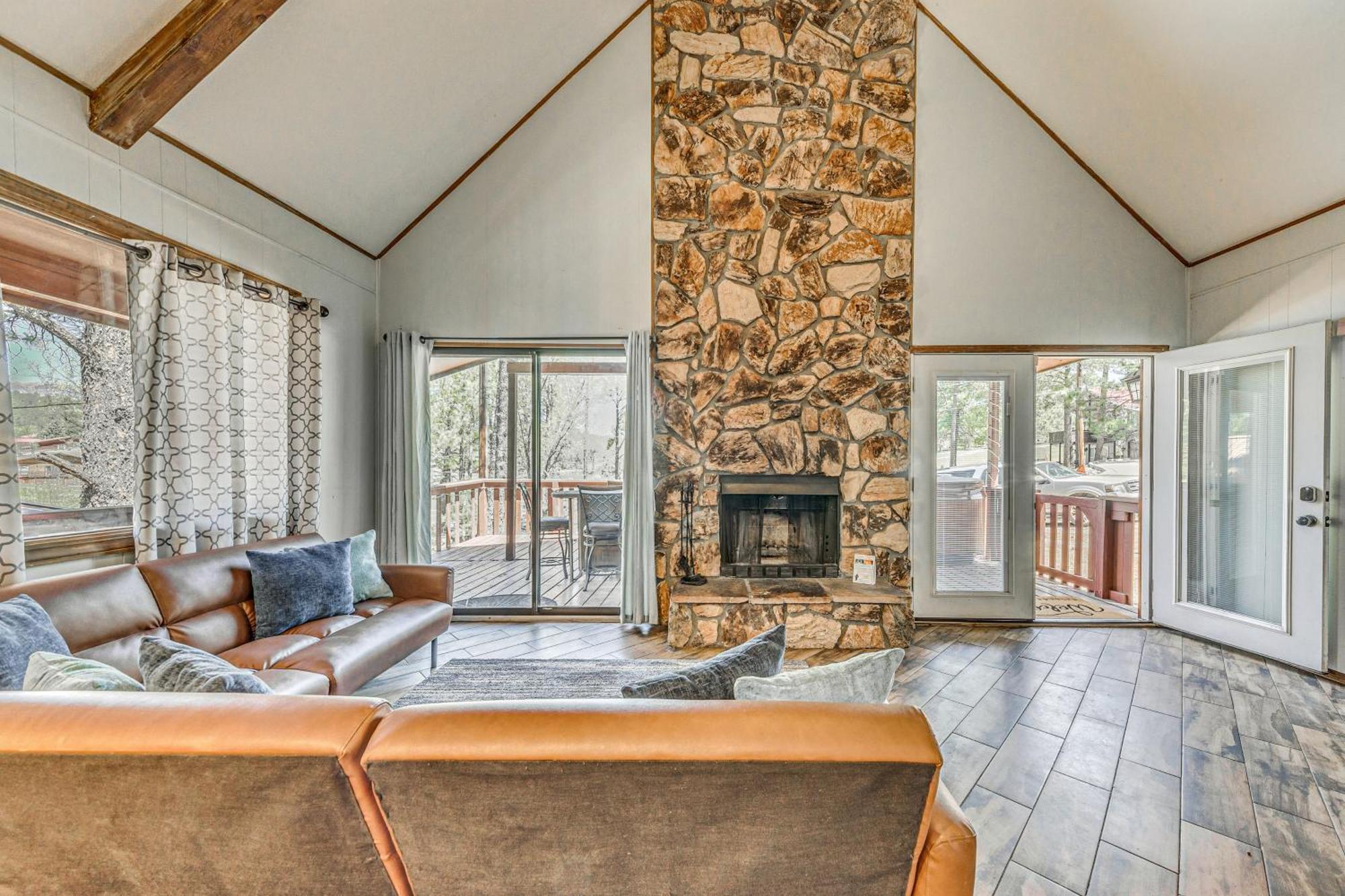 Ruidoso Family Cabin, Short Walk To Downtown! Exterior photo