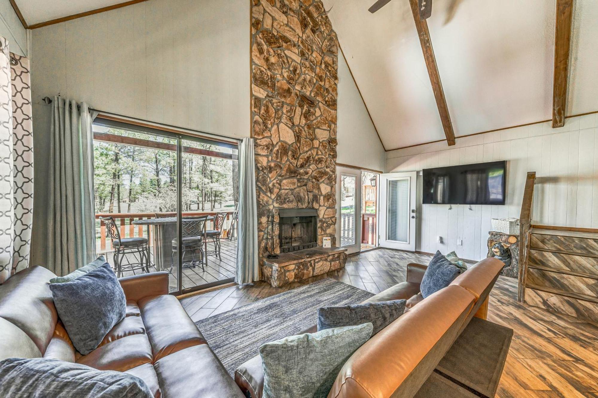 Ruidoso Family Cabin, Short Walk To Downtown! Exterior photo