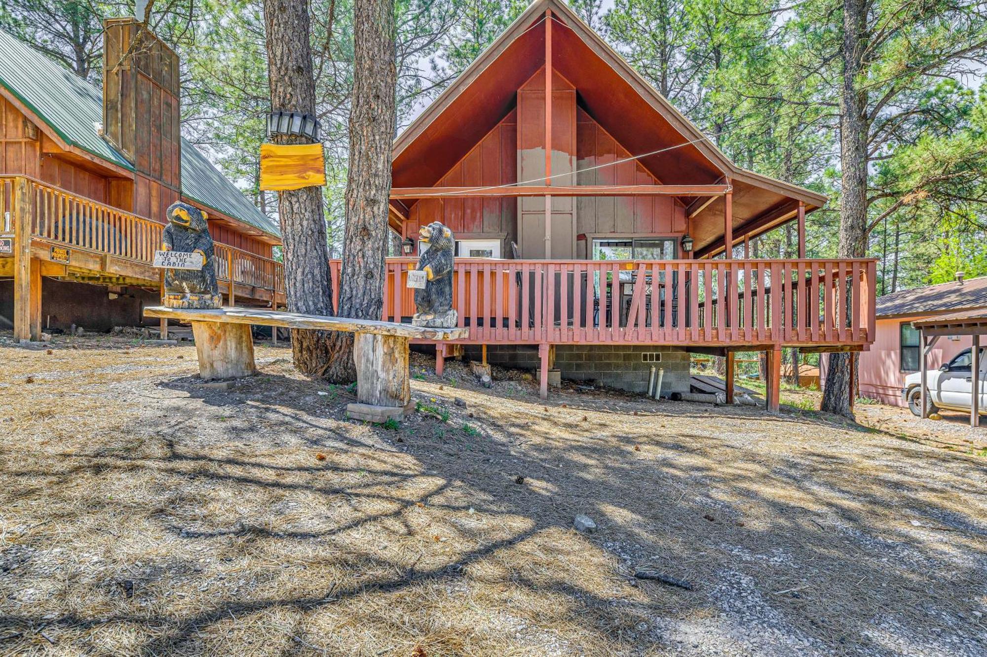 Ruidoso Family Cabin, Short Walk To Downtown! Exterior photo