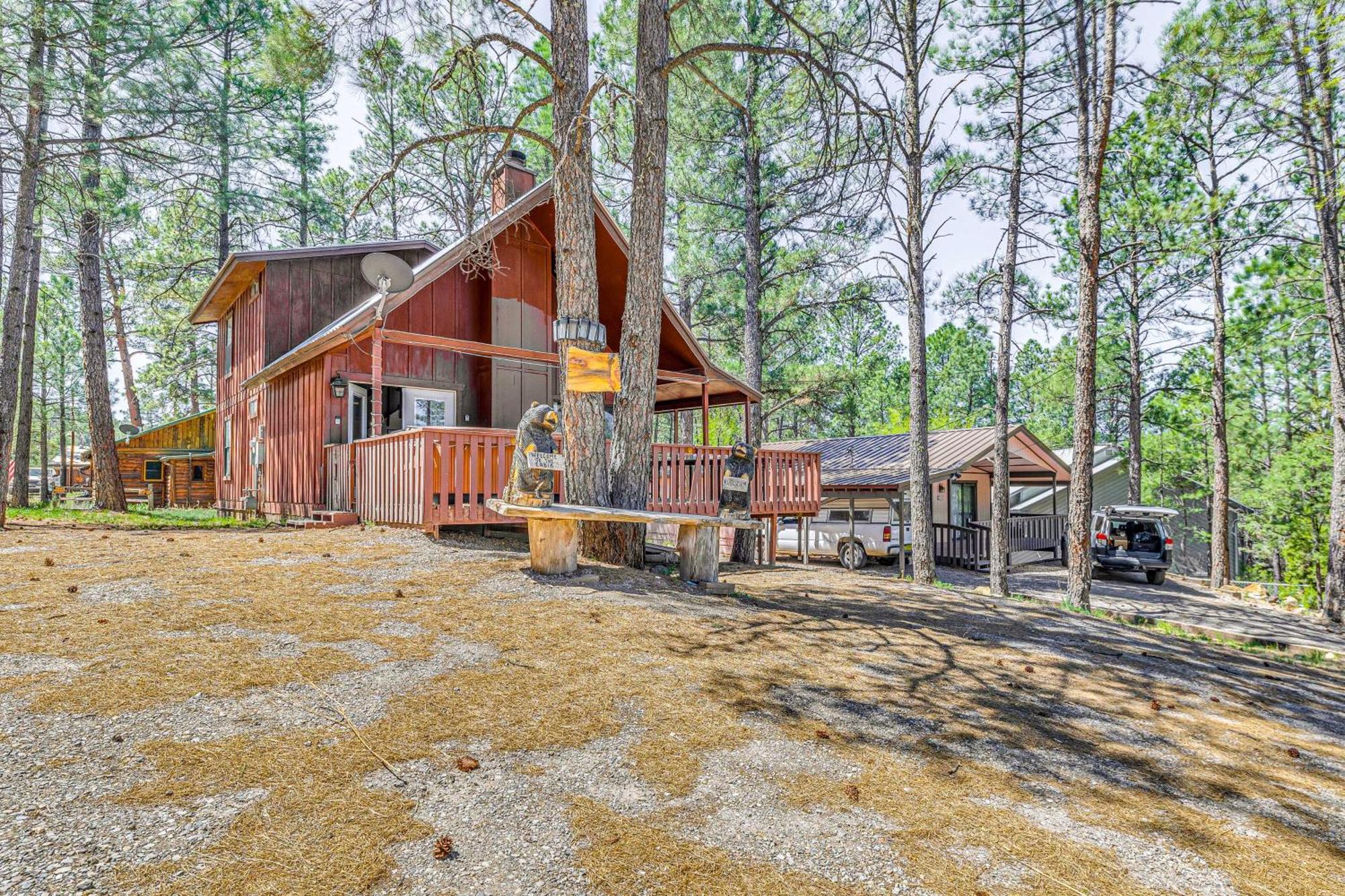 Ruidoso Family Cabin, Short Walk To Downtown! Exterior photo